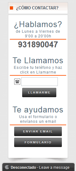 Módulo de contacto múltiple para eCommerce. Módulo de contacto múltiple para eCommerce.
